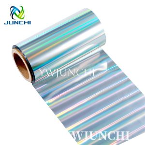 Hologram PET Film Pillar Light 16um.Lamination,Transfer and Transparent Metalized ZnS Holographic Film
